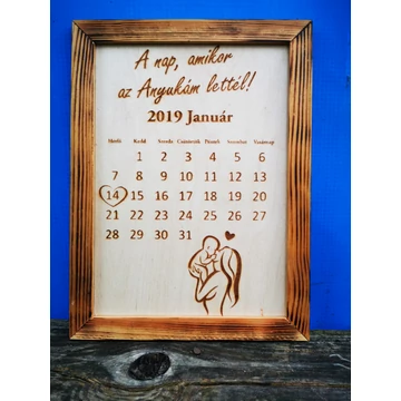 Amikor az anyukám lettél tábla