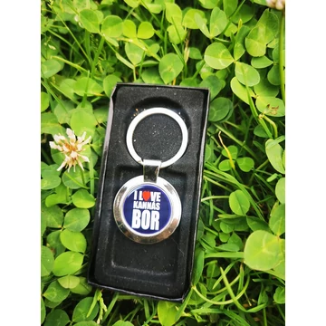 Egyedi szublimált kulcstartó – tartós, fém betétes ajándék