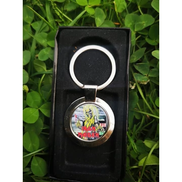 Egyedi szublimált kulcstartó – tartós, fém betétes ajándék
