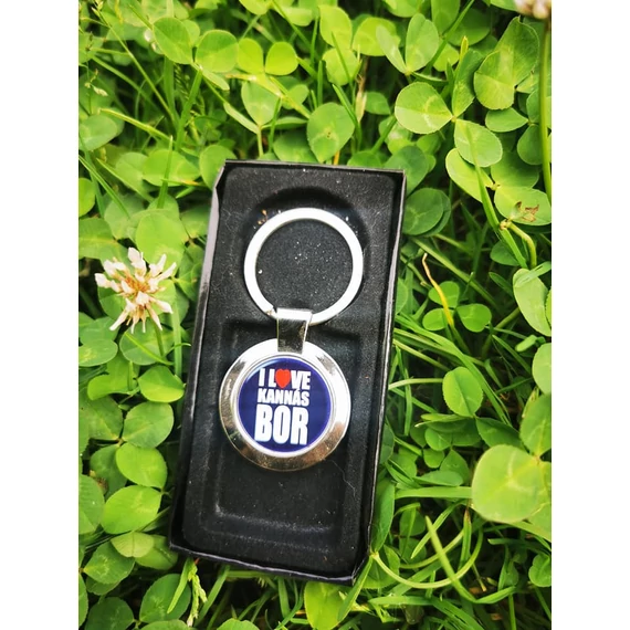 Egyedi szublimált kulcstartó – tartós, fém betétes ajándék