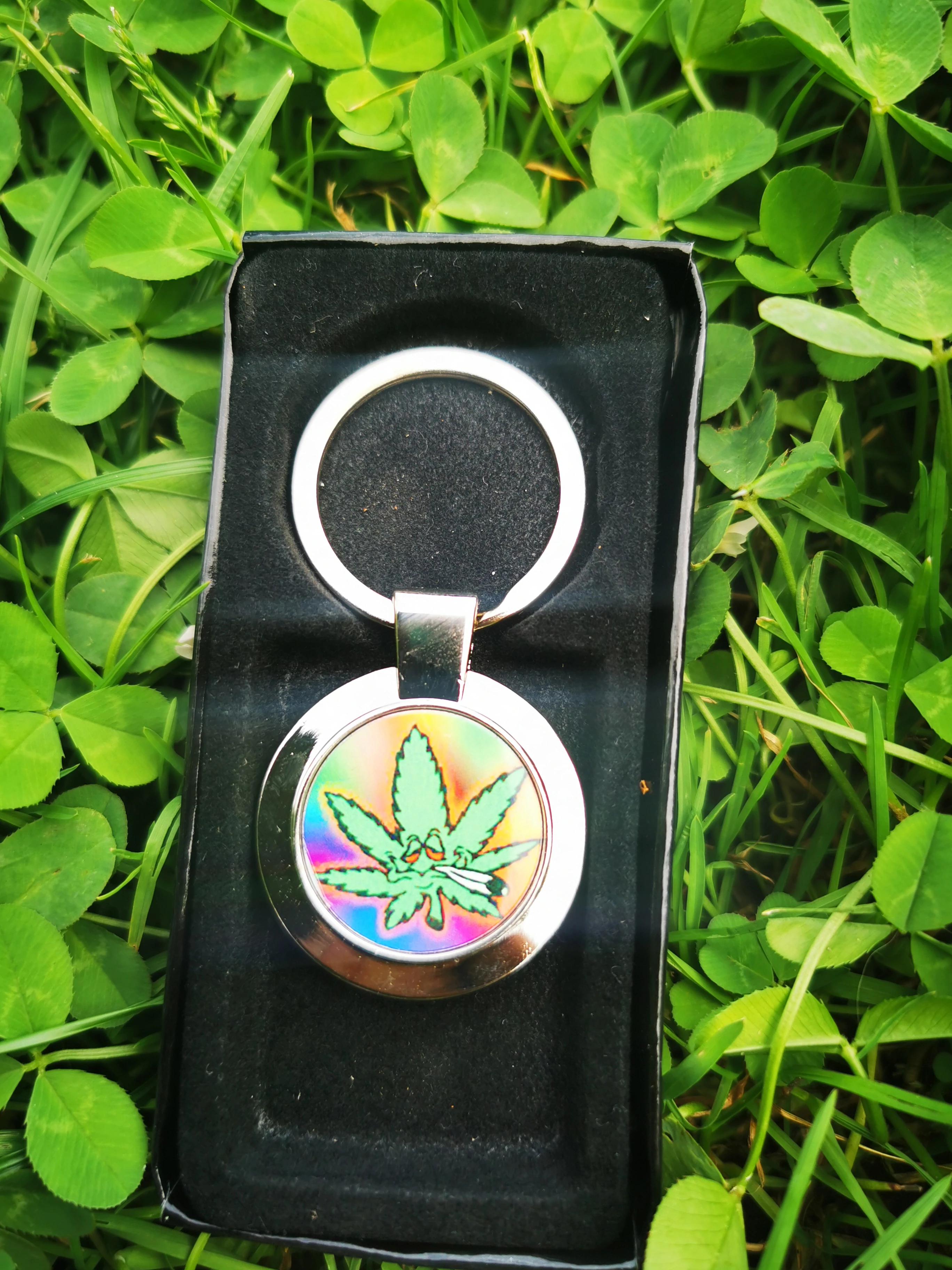 Weed kulcstartó